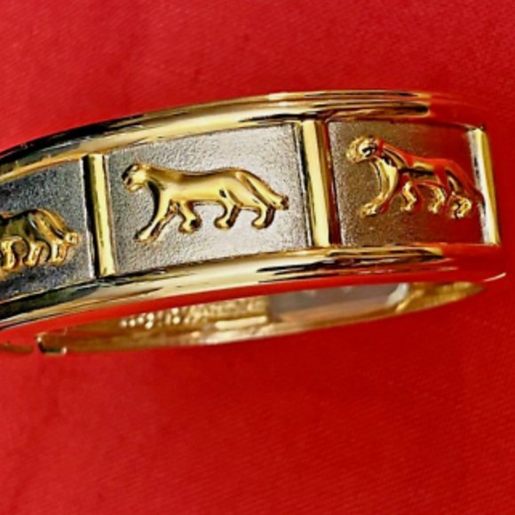 GRUEN QUARTZ HINGED BANGLE BRACELT WATCH – NEW - Picture 3 of 5